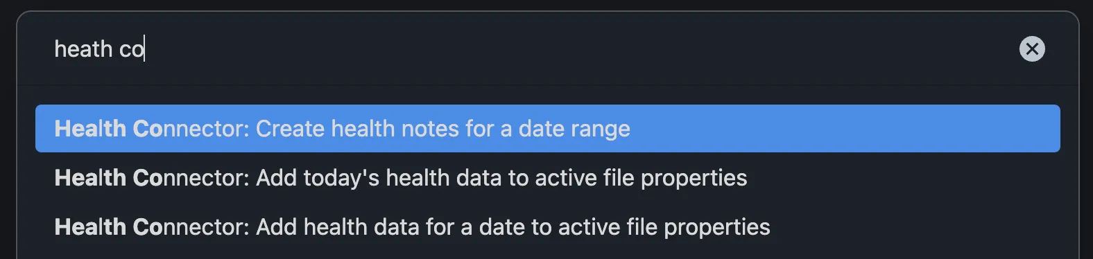 Health Connector screenshot