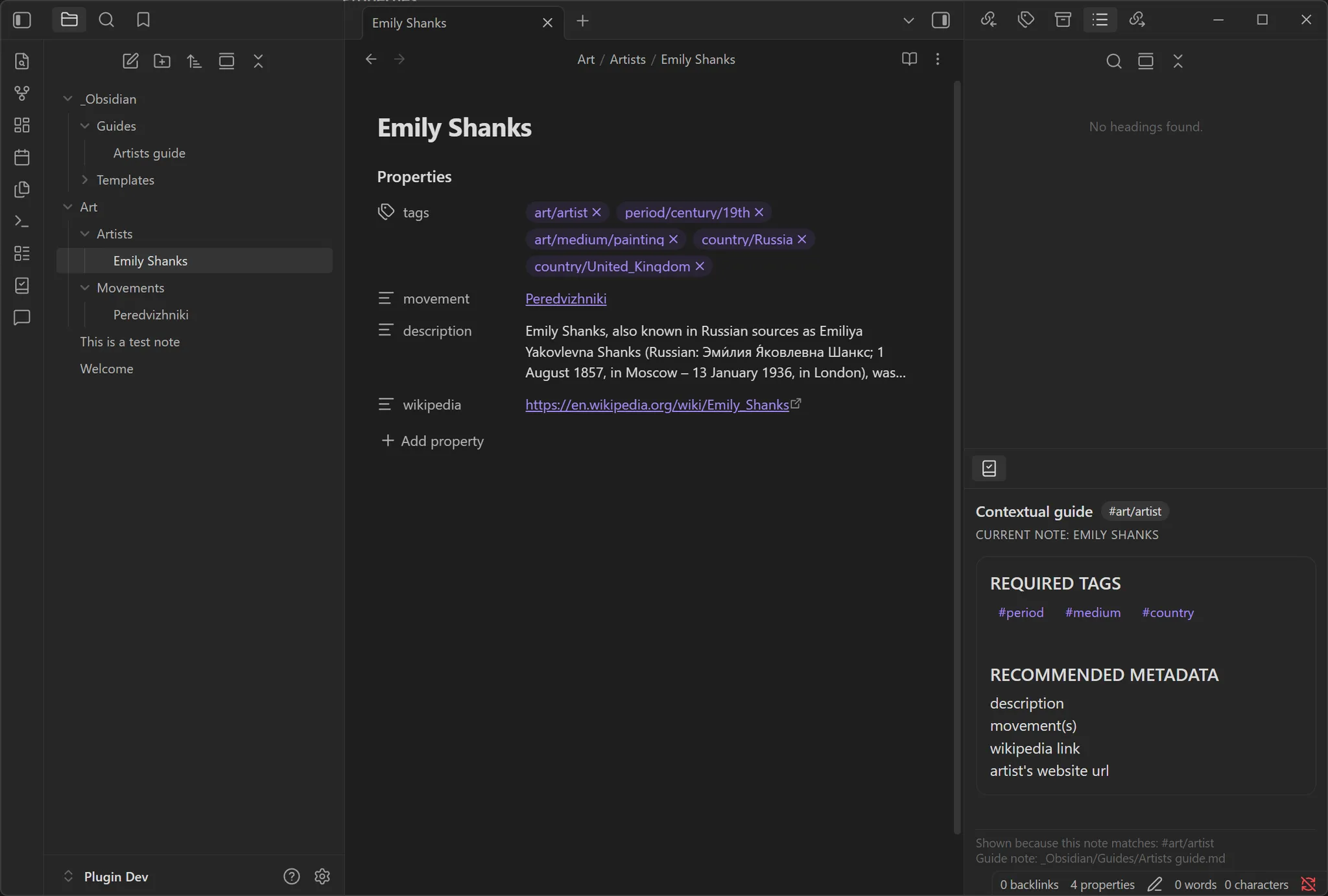 Contextual Guides screenshot