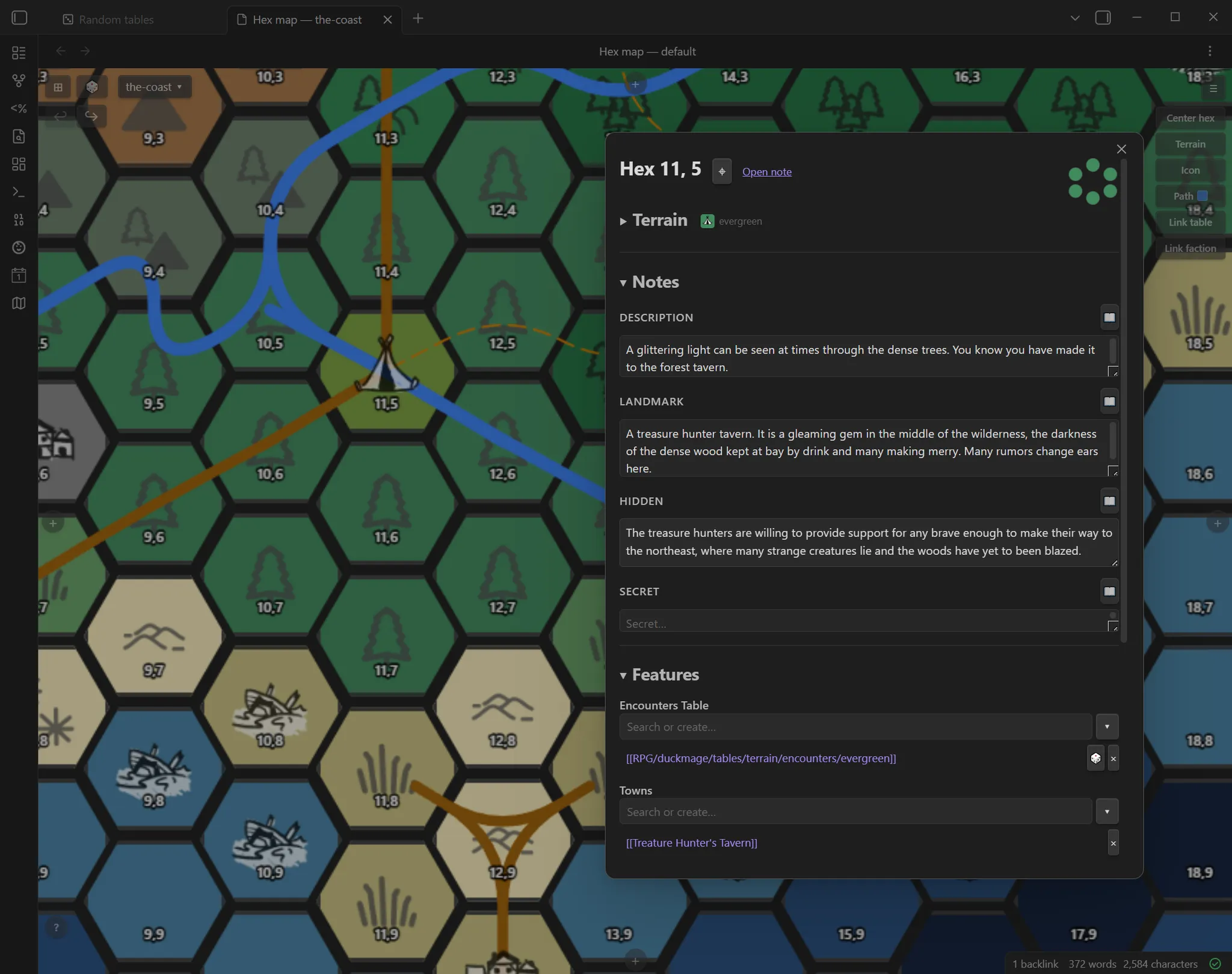 Hexmap World Creator screenshot