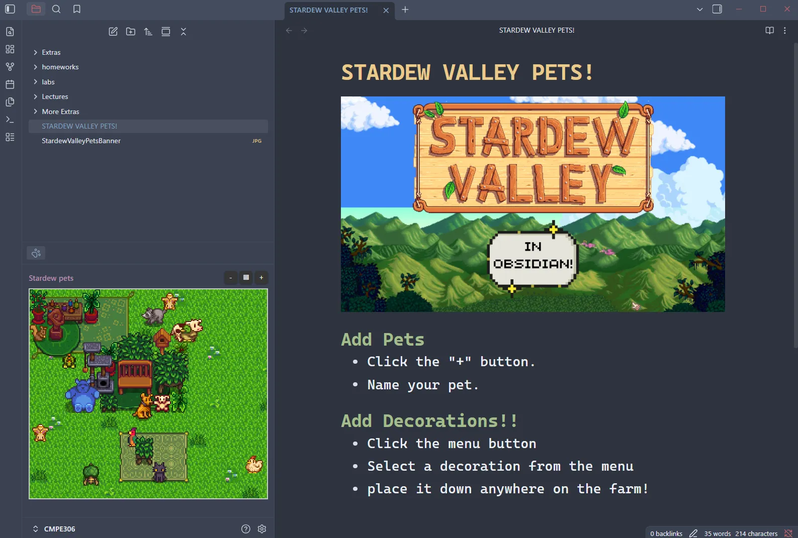Stardew Pets Farm screenshot