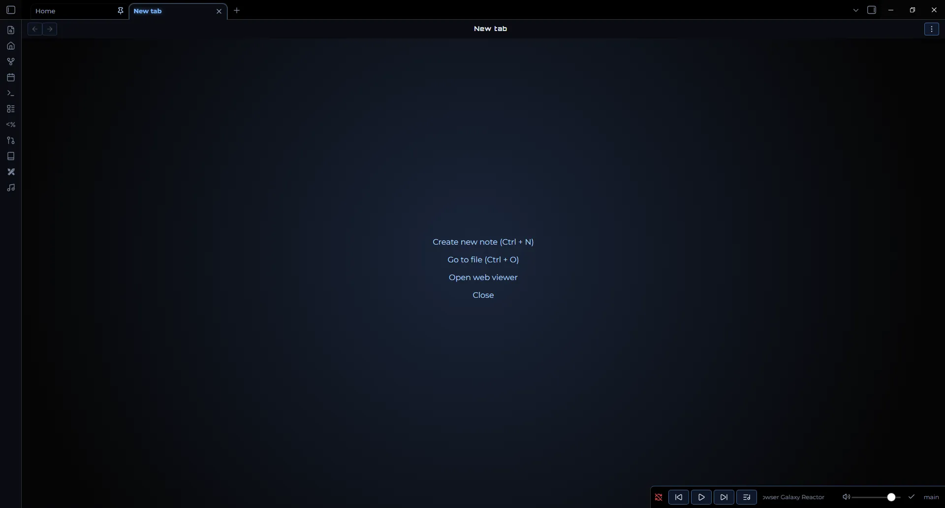 Nebulux screenshot