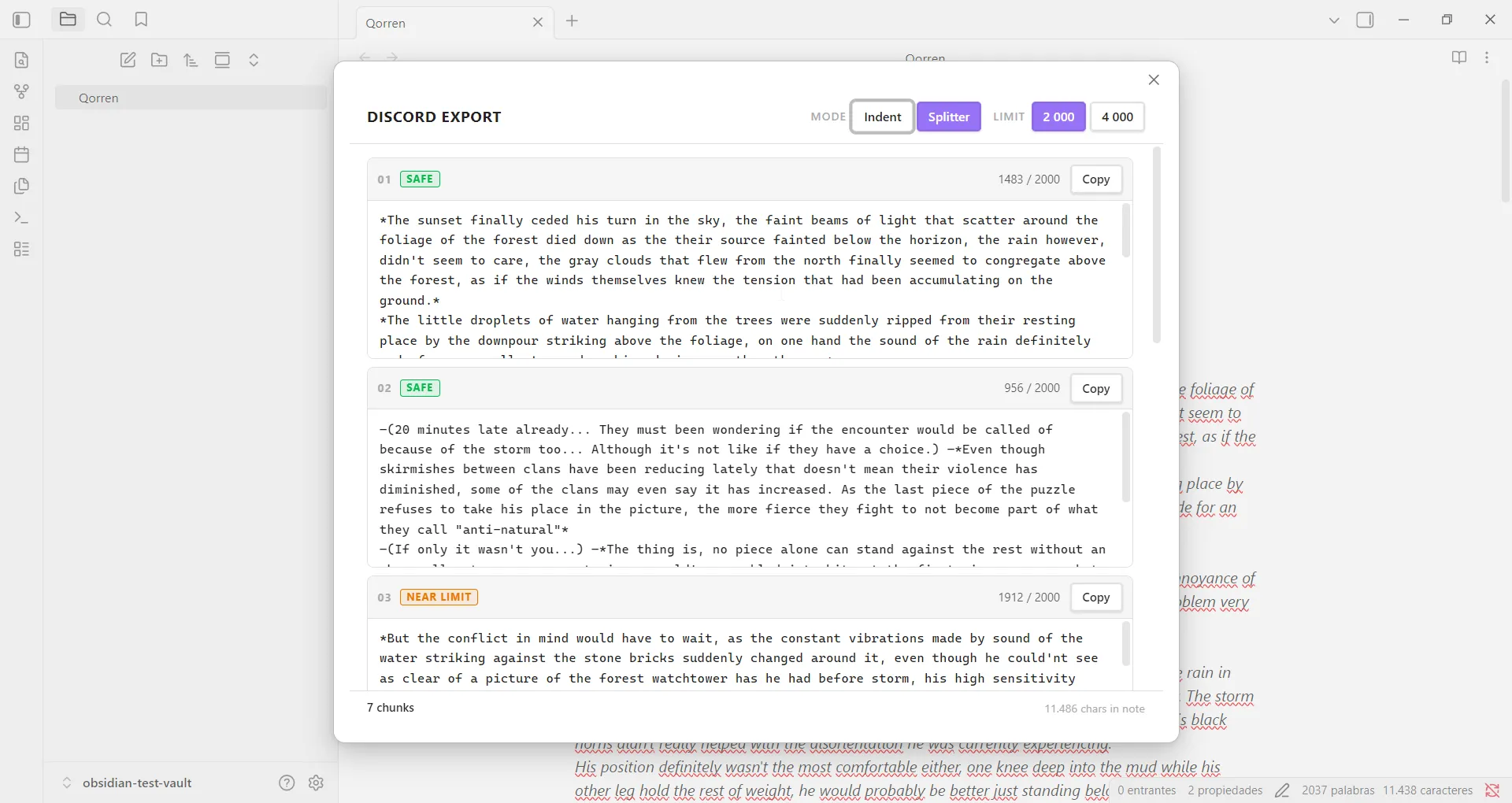Discord Export screenshot