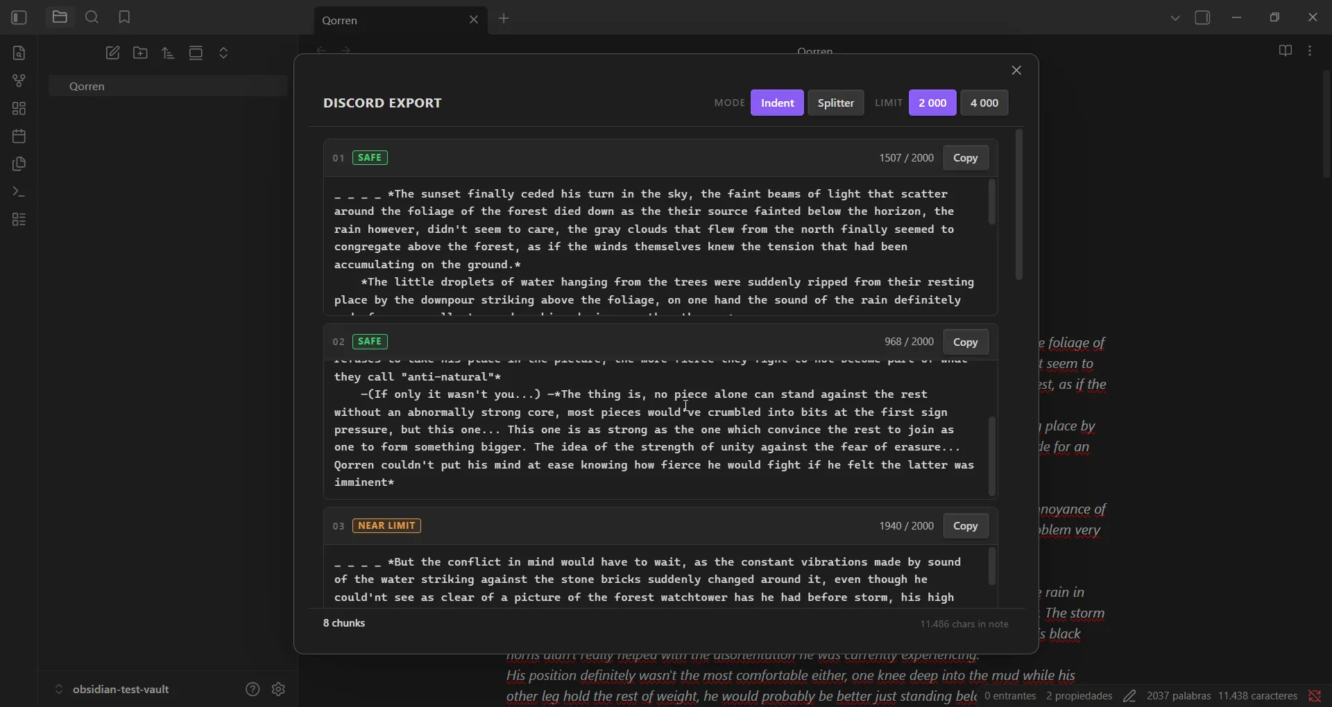 Discord Export screenshot