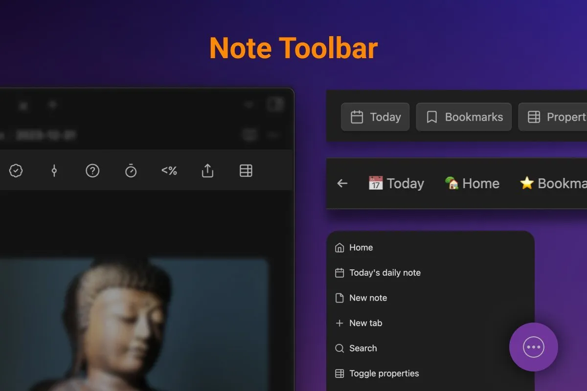 Note Toolbar screenshot