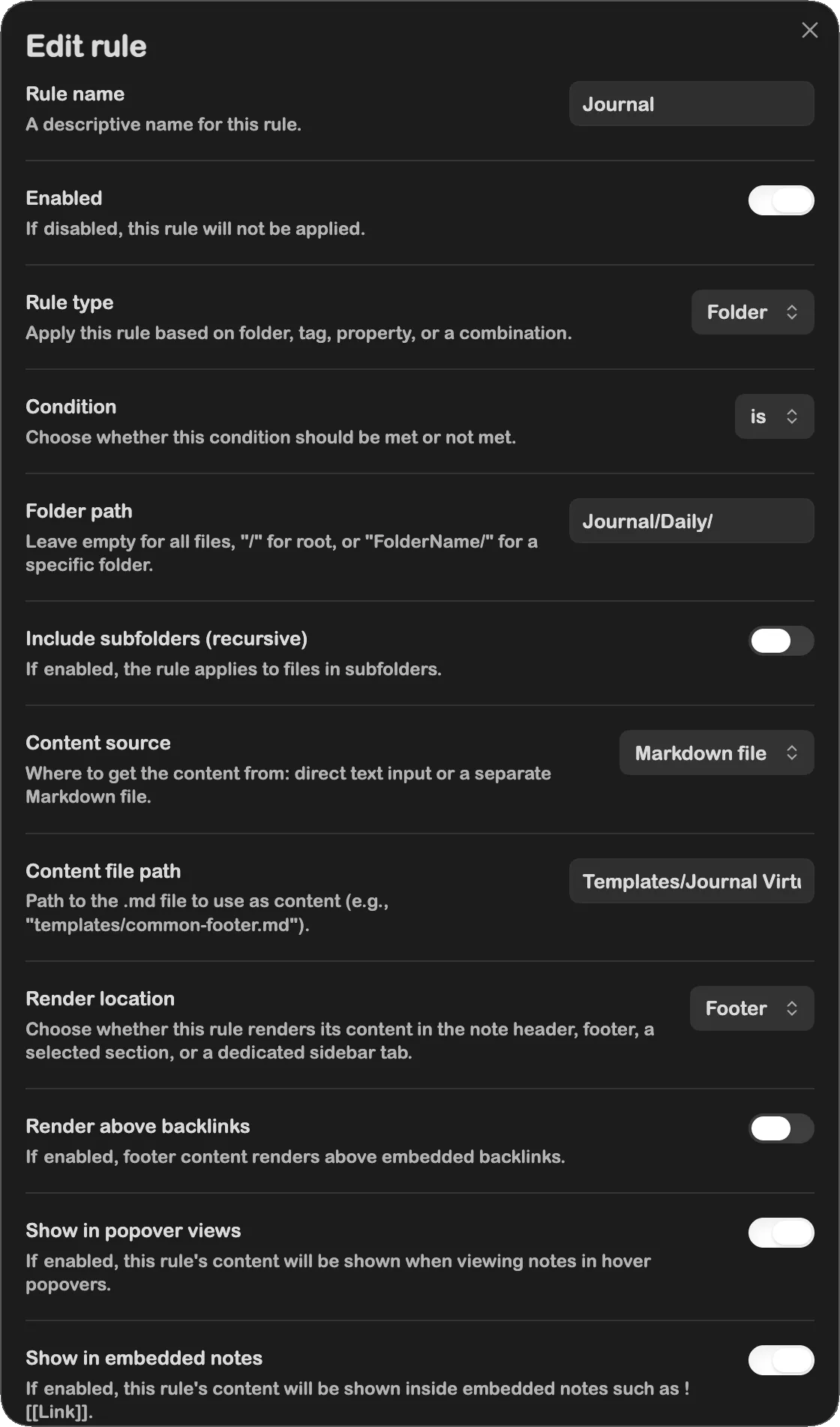 Virtual Content screenshot