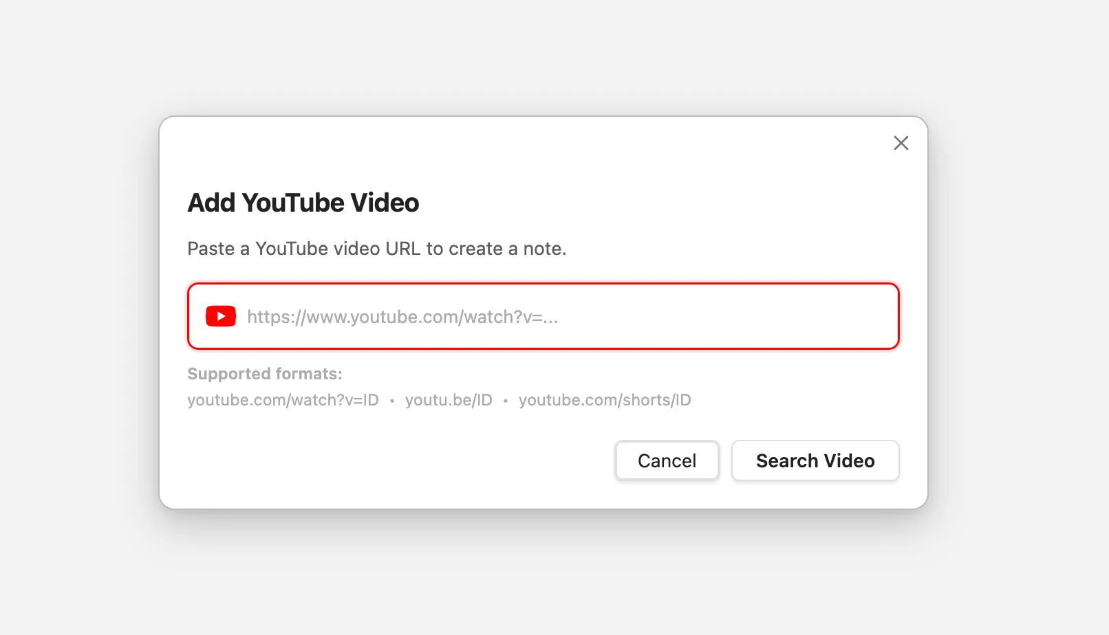 YouTube Search screenshot