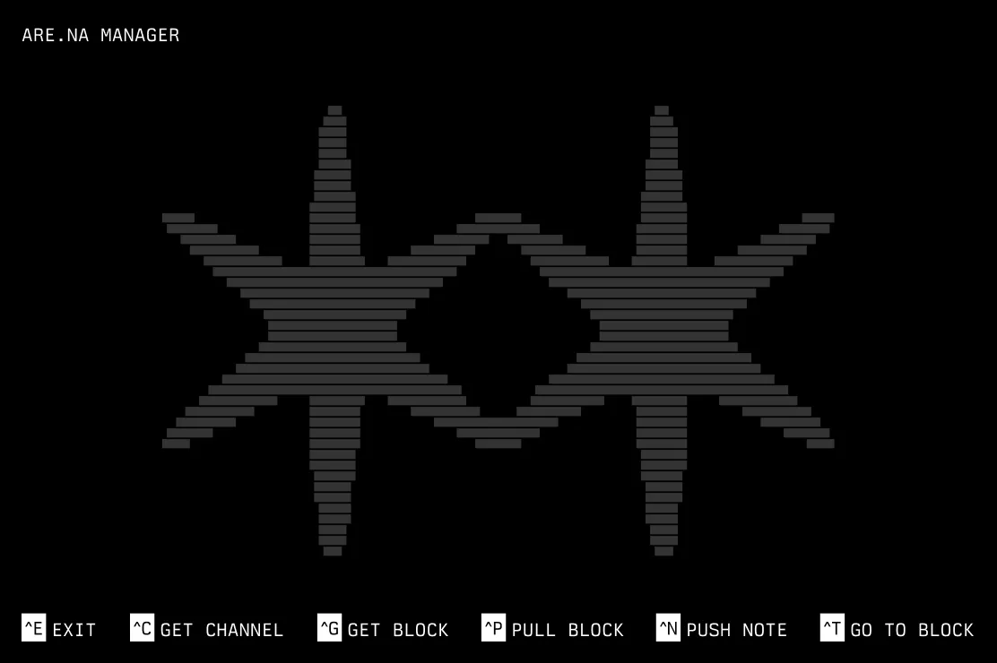 Are.na Manager screenshot