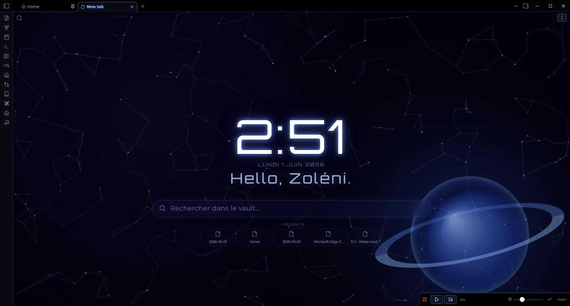 Supernovae Tab screenshot