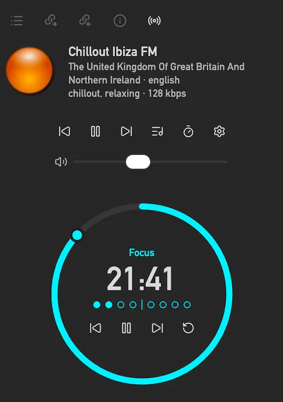 StreamRadio screenshot