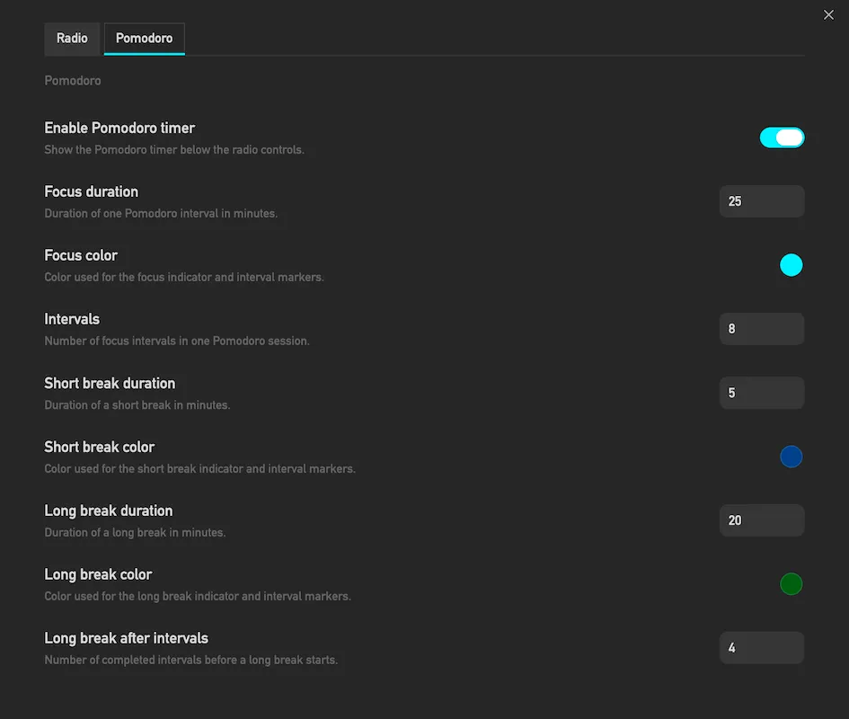 StreamRadio screenshot