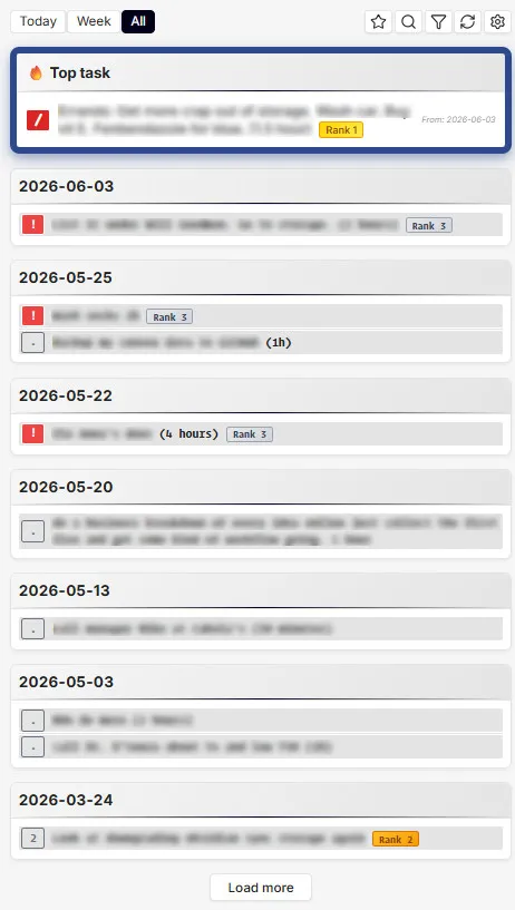 OnTask screenshot