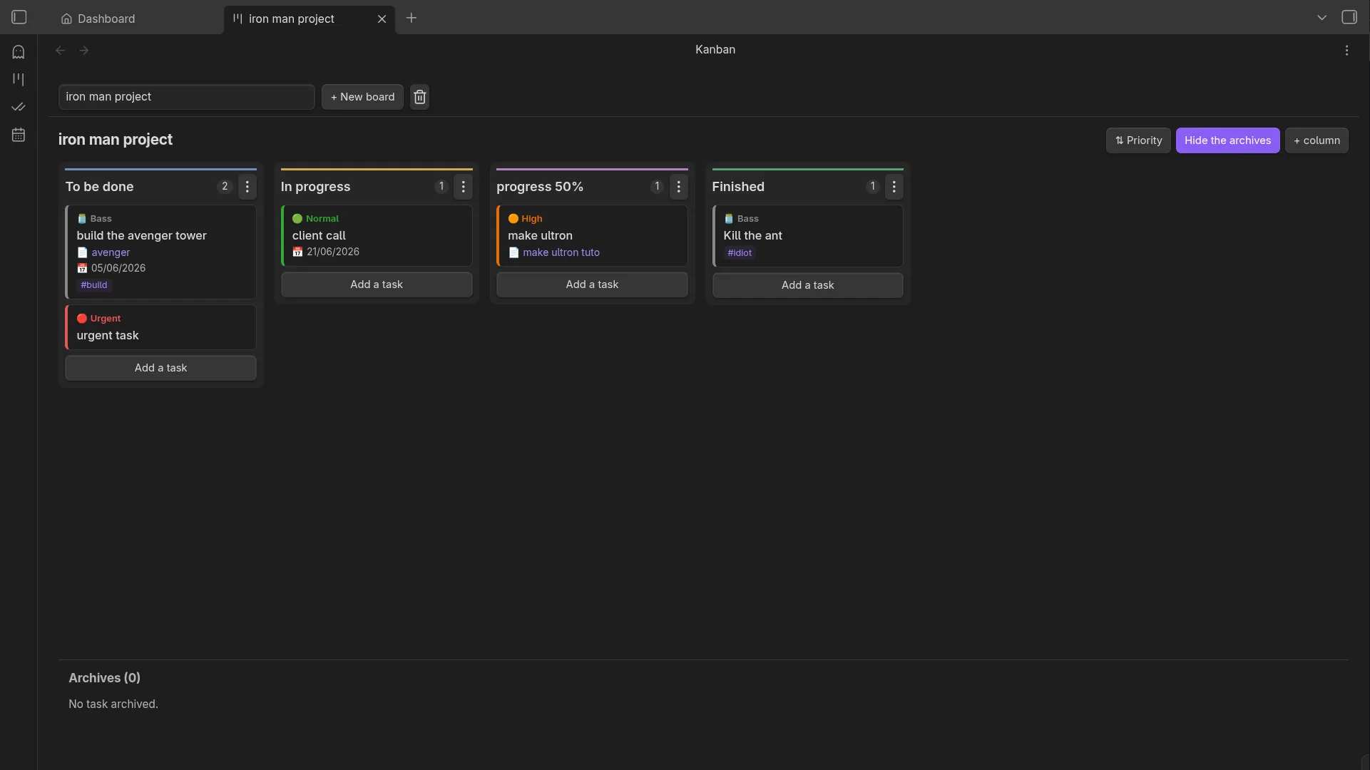 Harmony screenshot