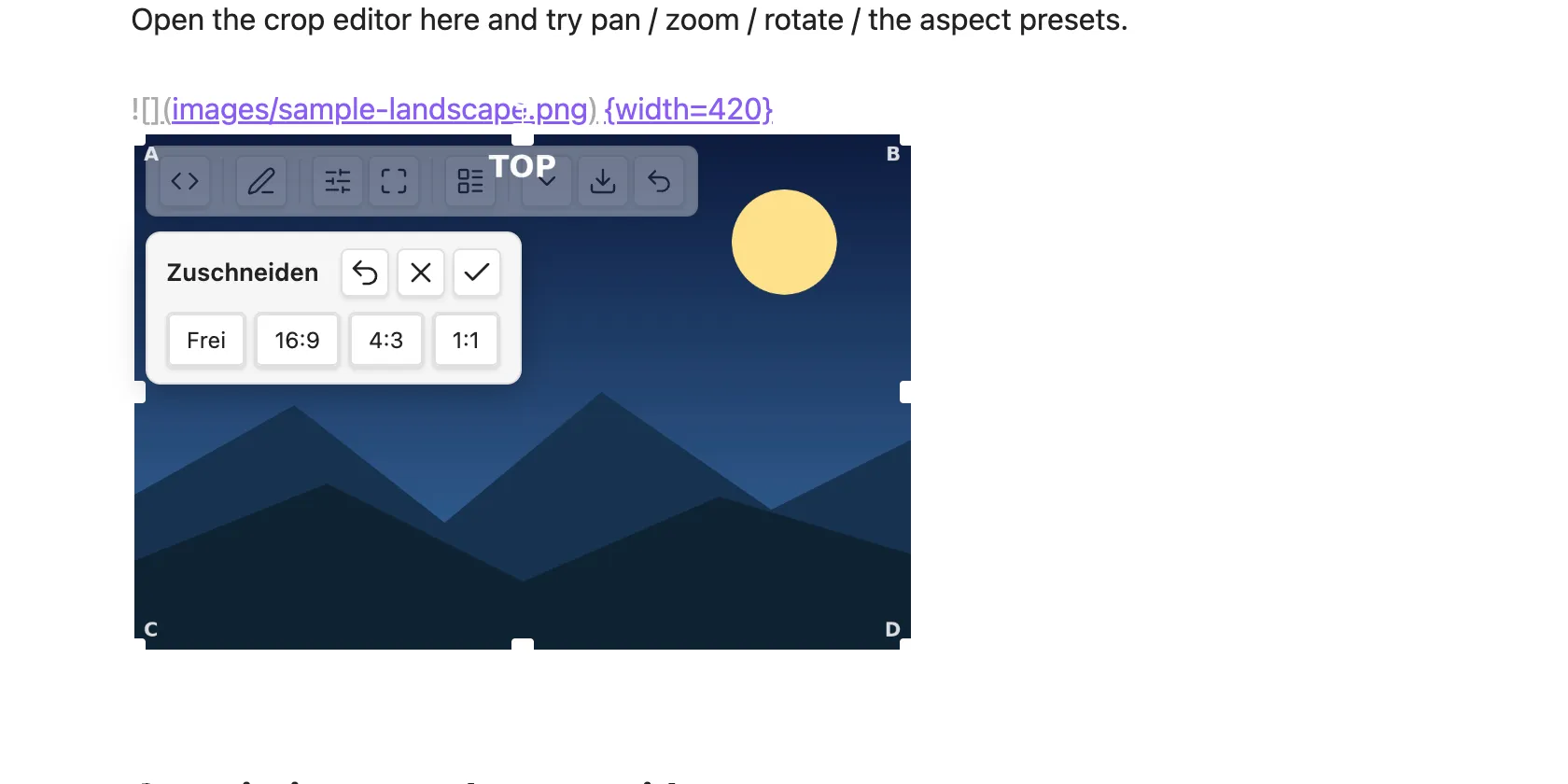 Live Image Editor screenshot
