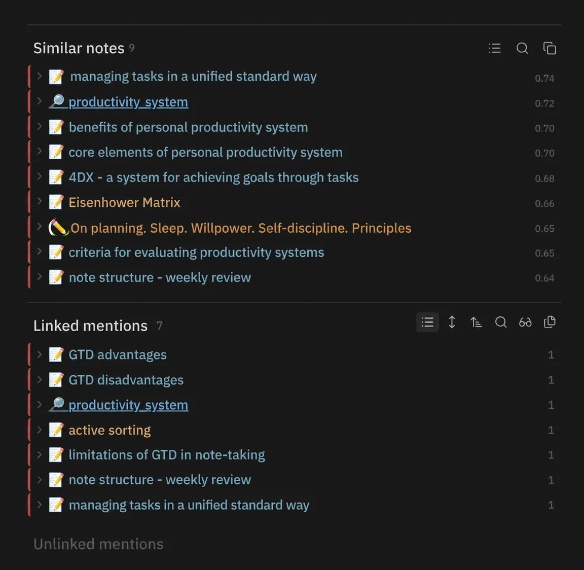 Hybrid Search screenshot