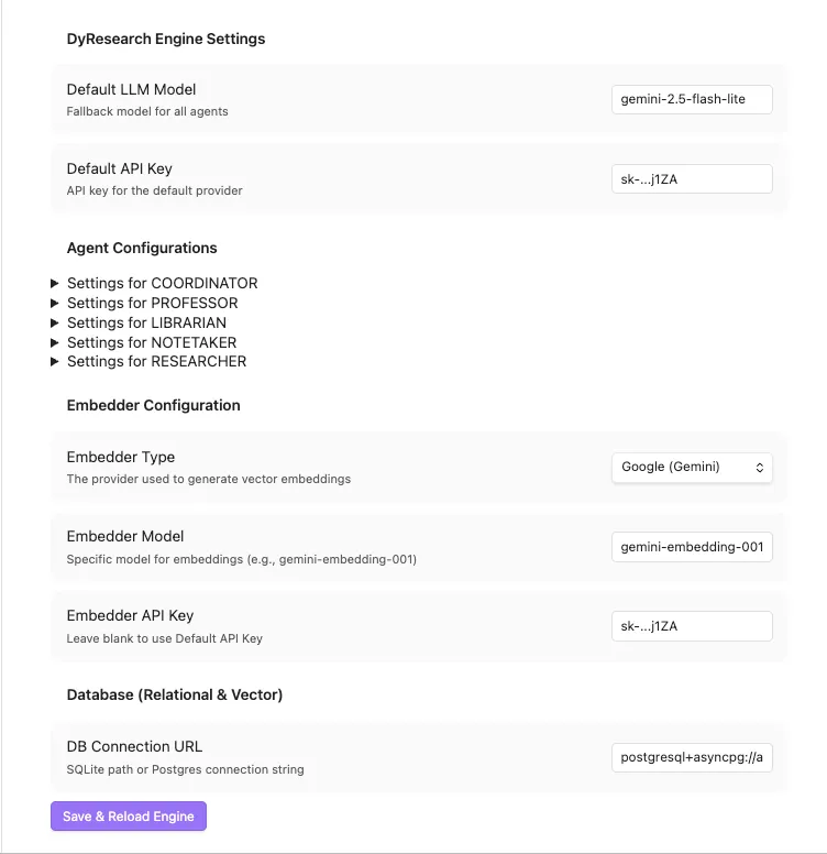 DyResearch AI Sidecar screenshot