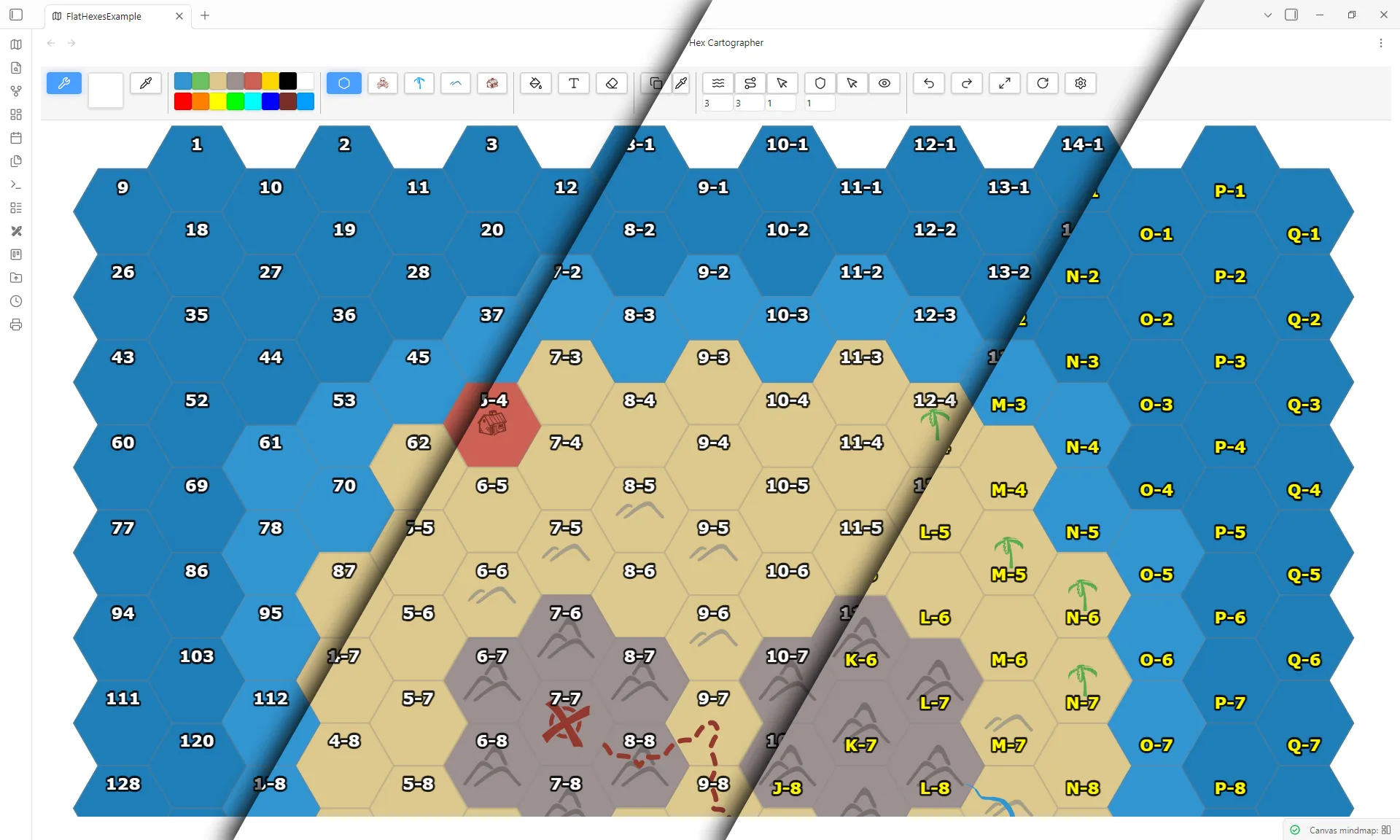 Hex Cartographer screenshot