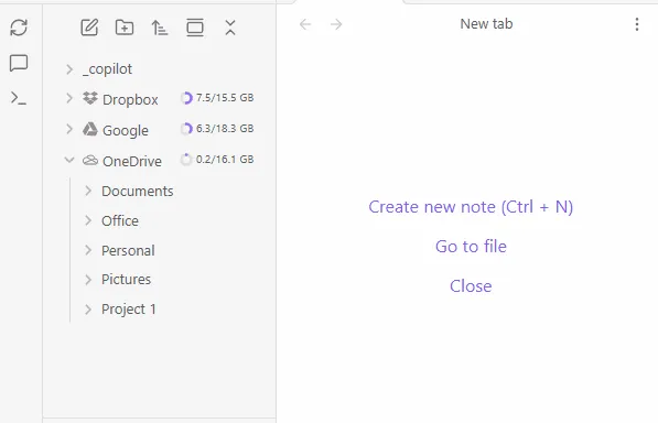 Multi Cloud Sync screenshot
