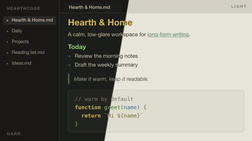 HearthCode screenshot