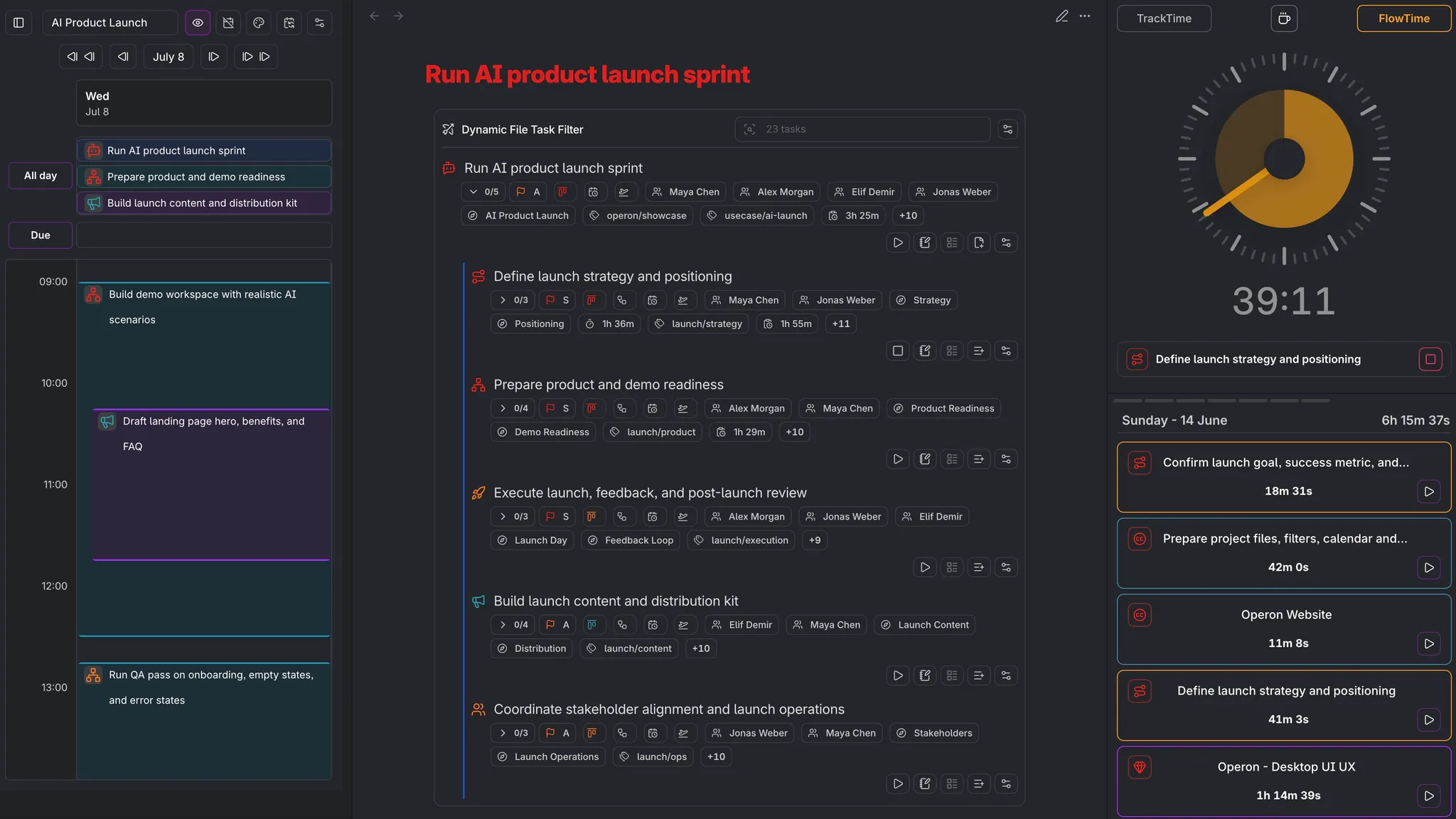 Operon screenshot