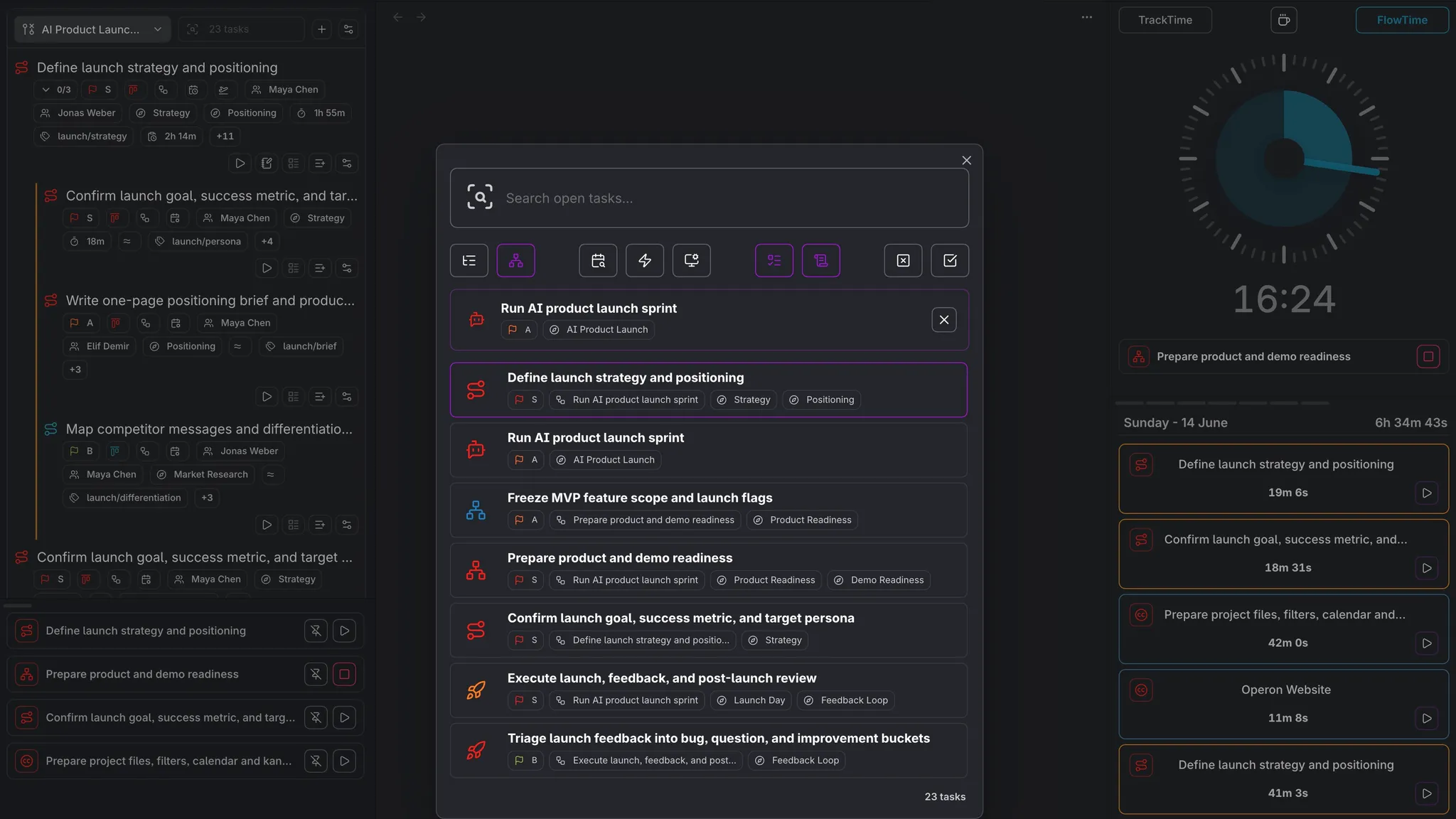 Operon screenshot