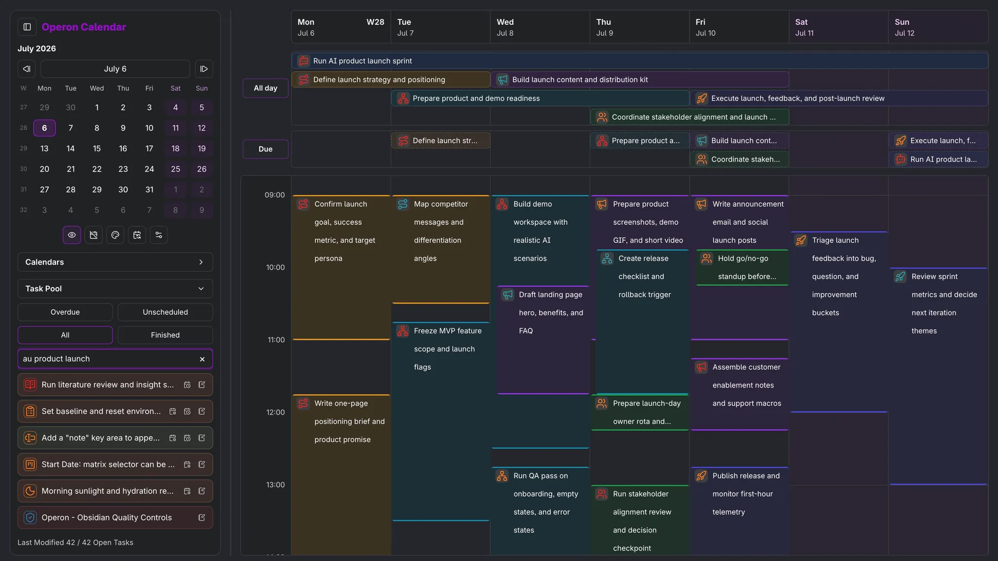 Operon screenshot