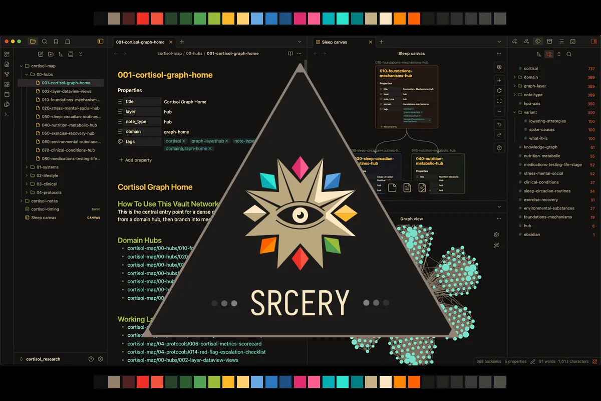 Srcery screenshot