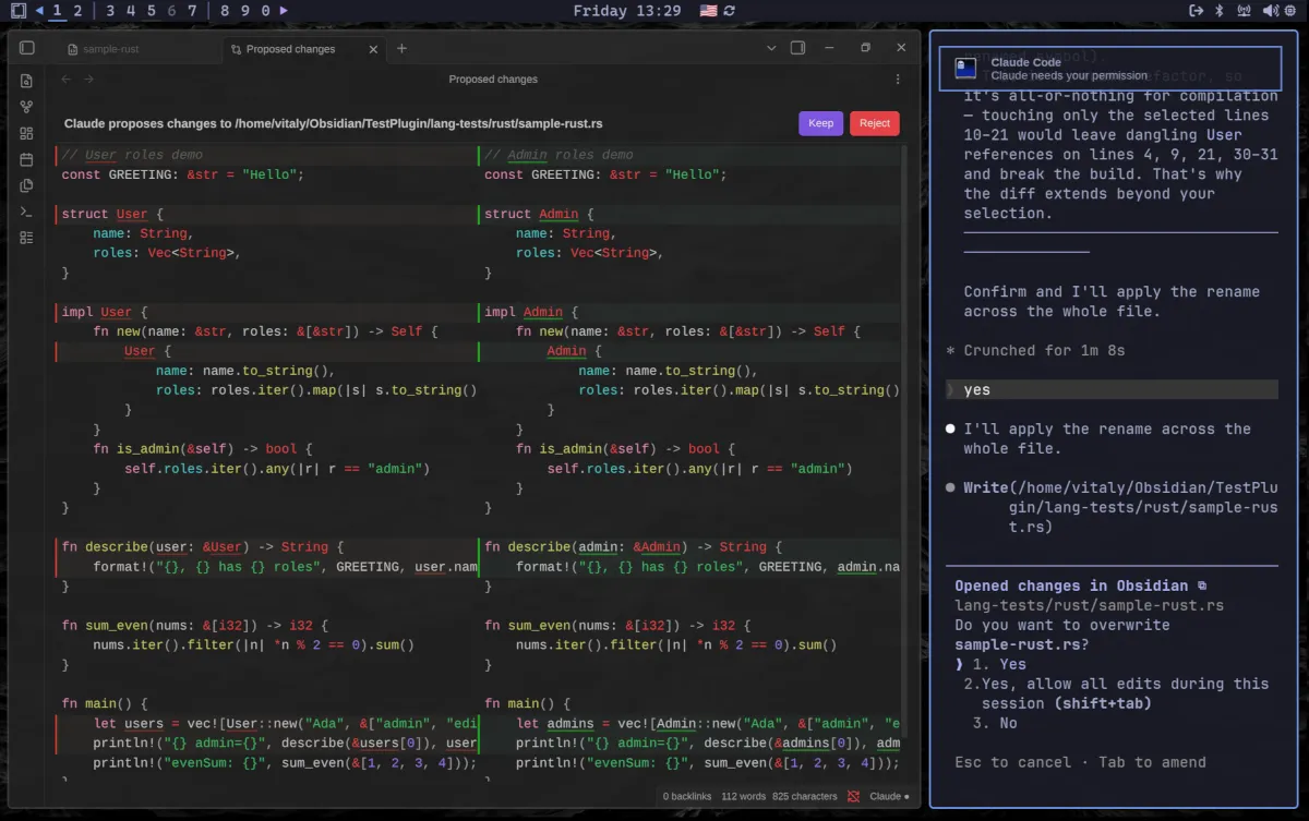 Code Workbench screenshot