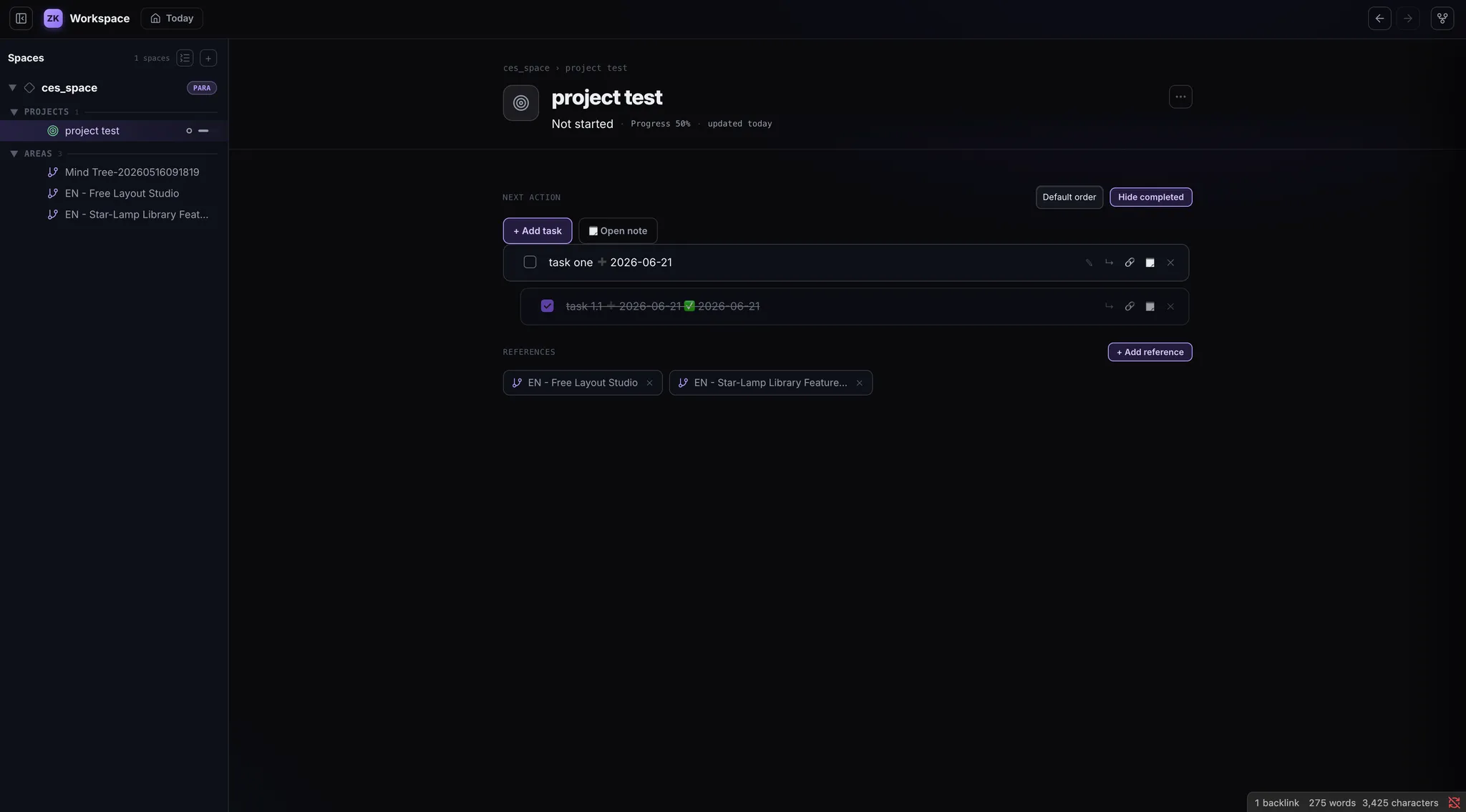 Thought Navigator screenshot