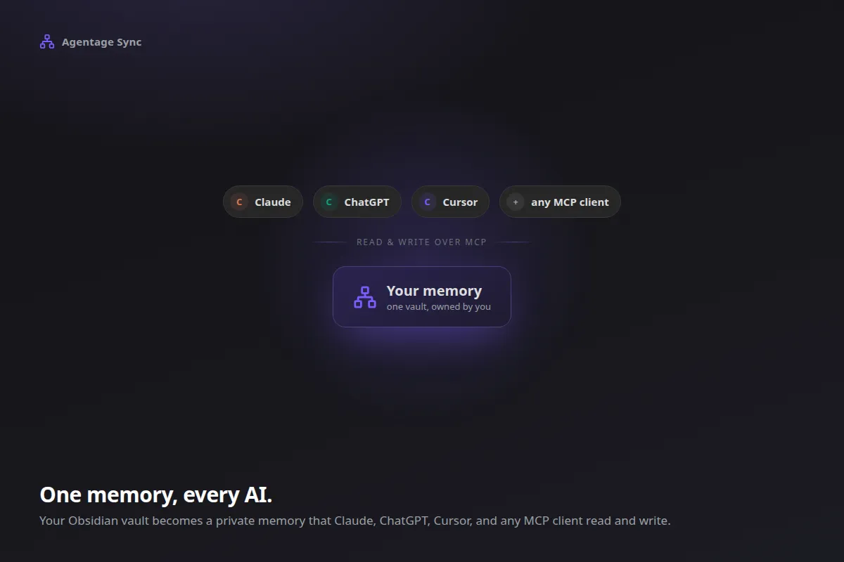 Agentage Sync screenshot