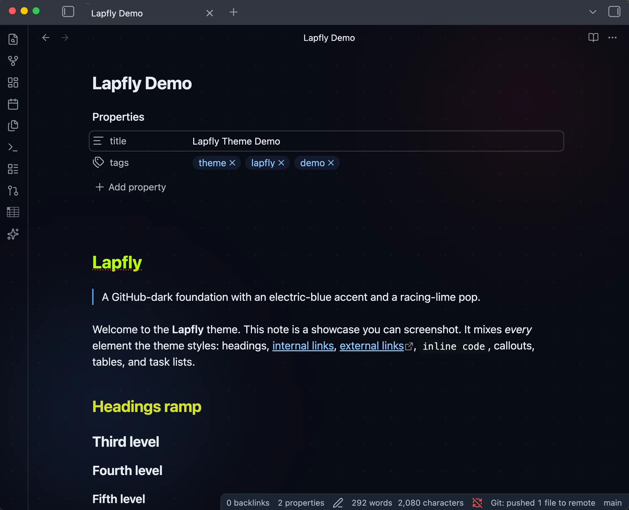Lapfly screenshot