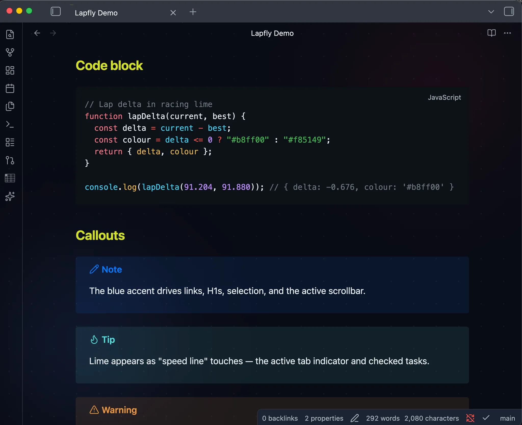 Lapfly screenshot