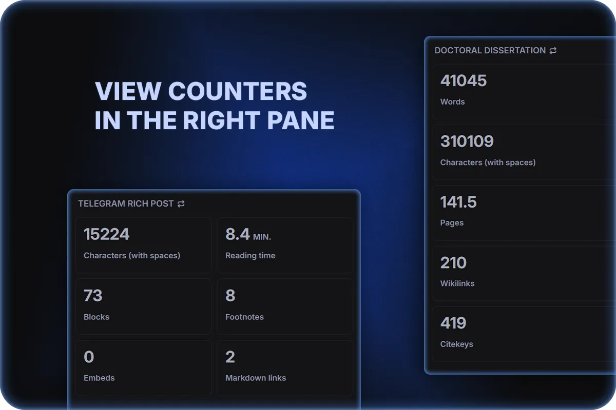 Advanced Word Count screenshot