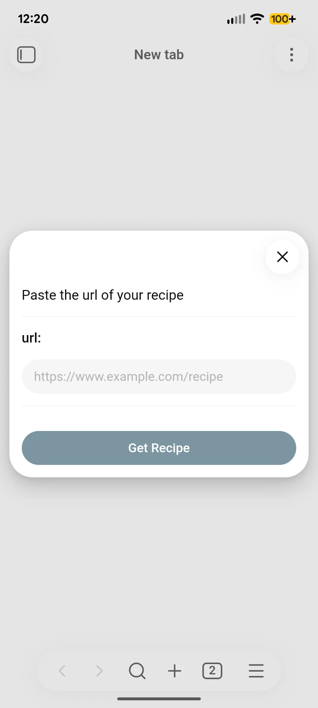 Recipe Vault screenshot