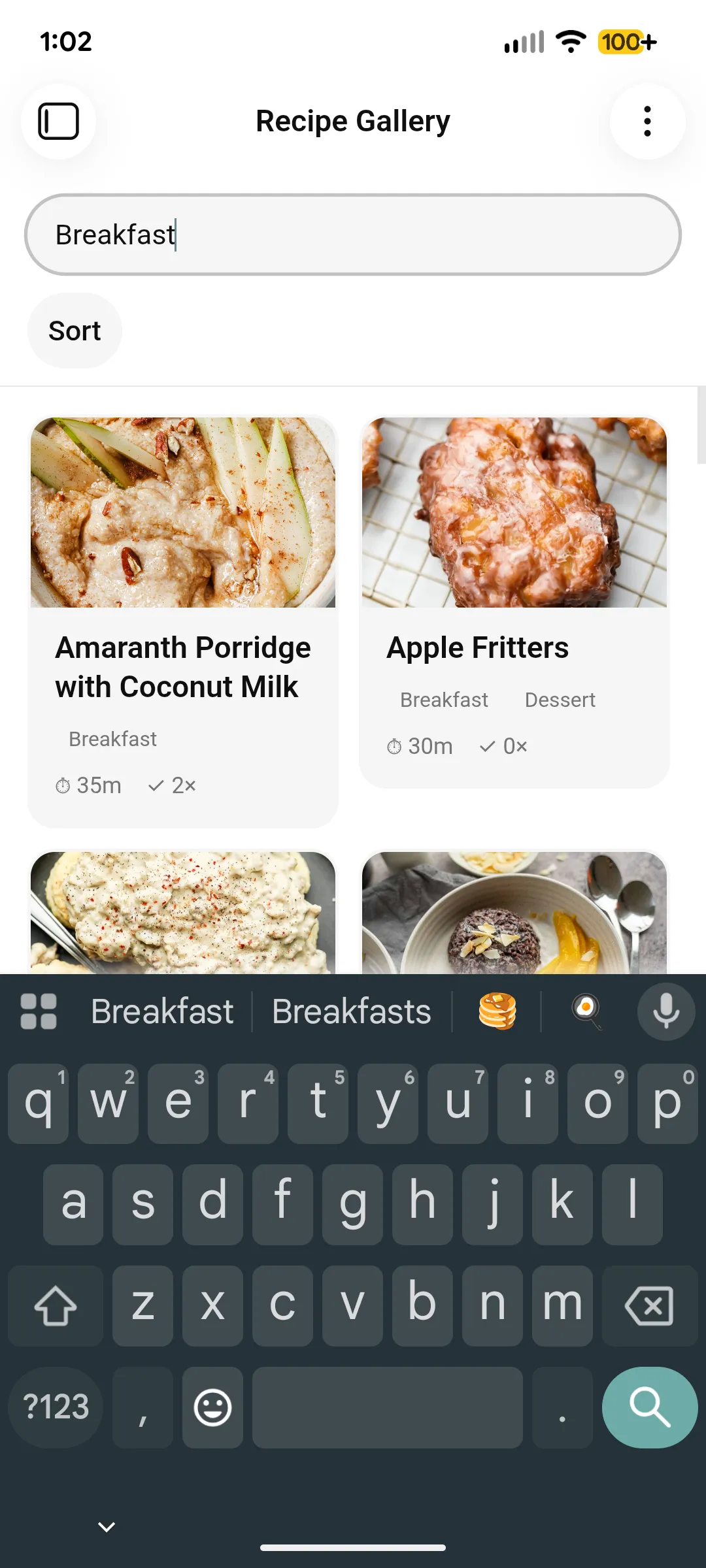 Recipe Vault screenshot
