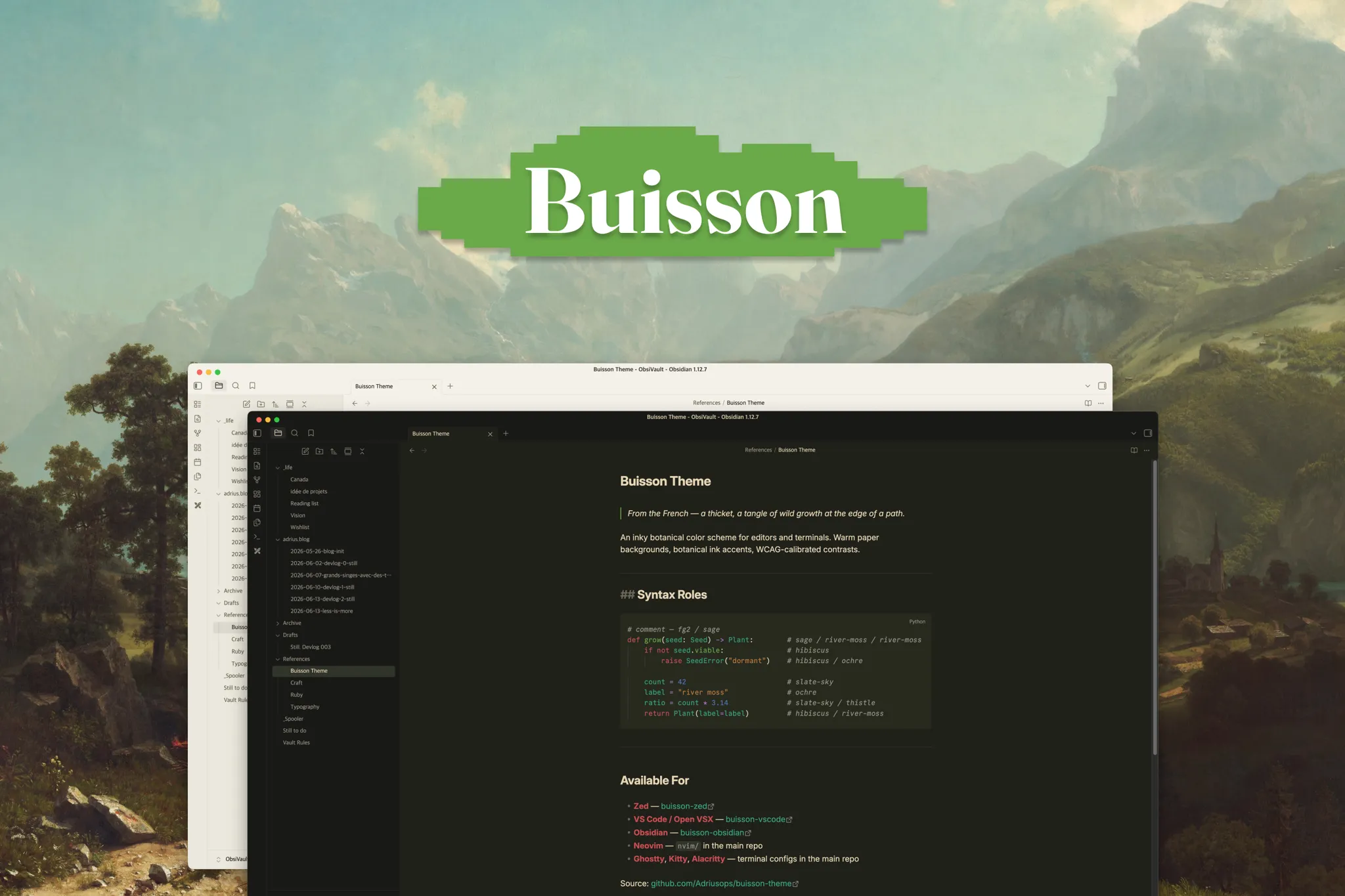 Buisson screenshot
