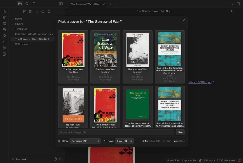 Book Search + Covers screenshot