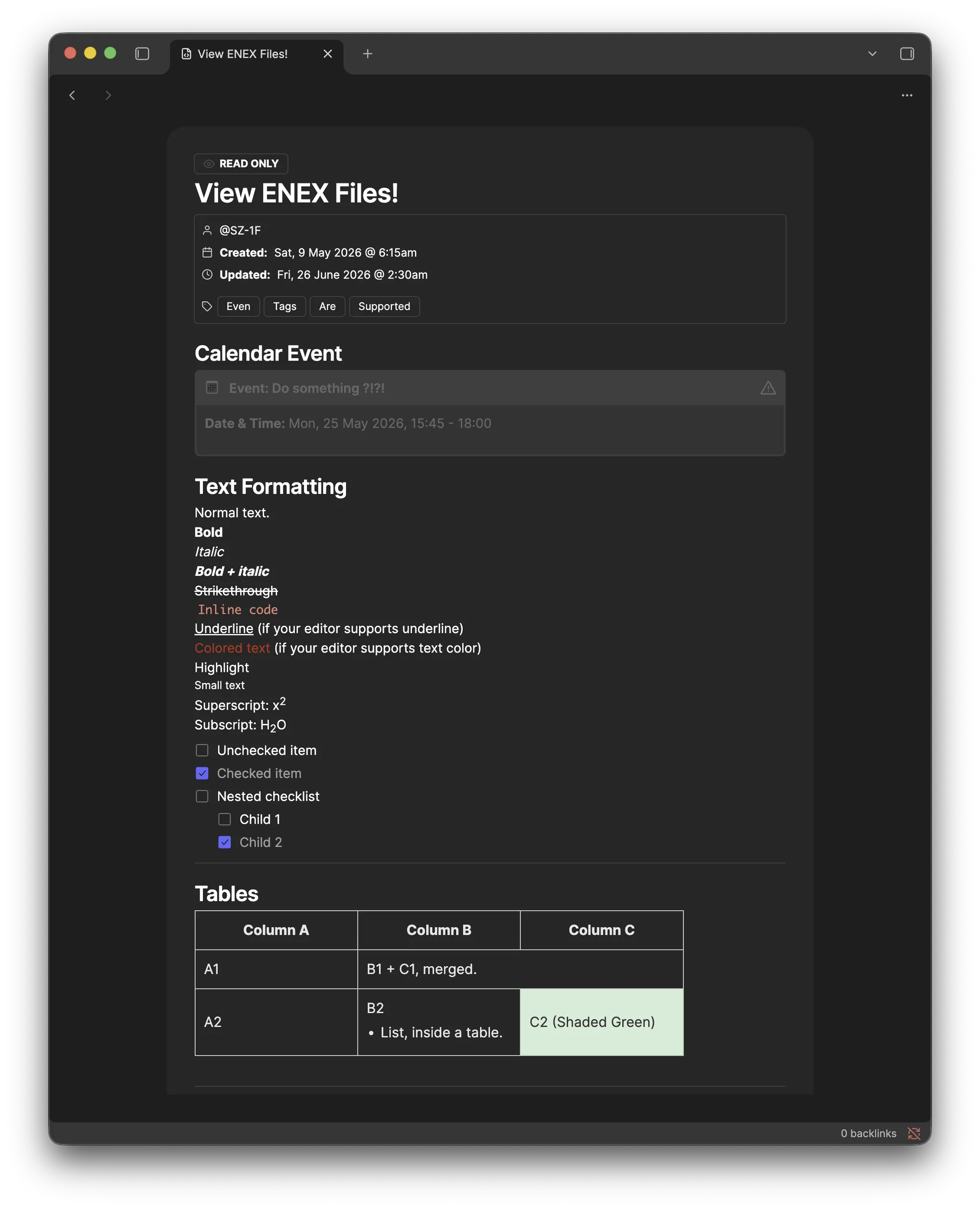 Embeds+ screenshot