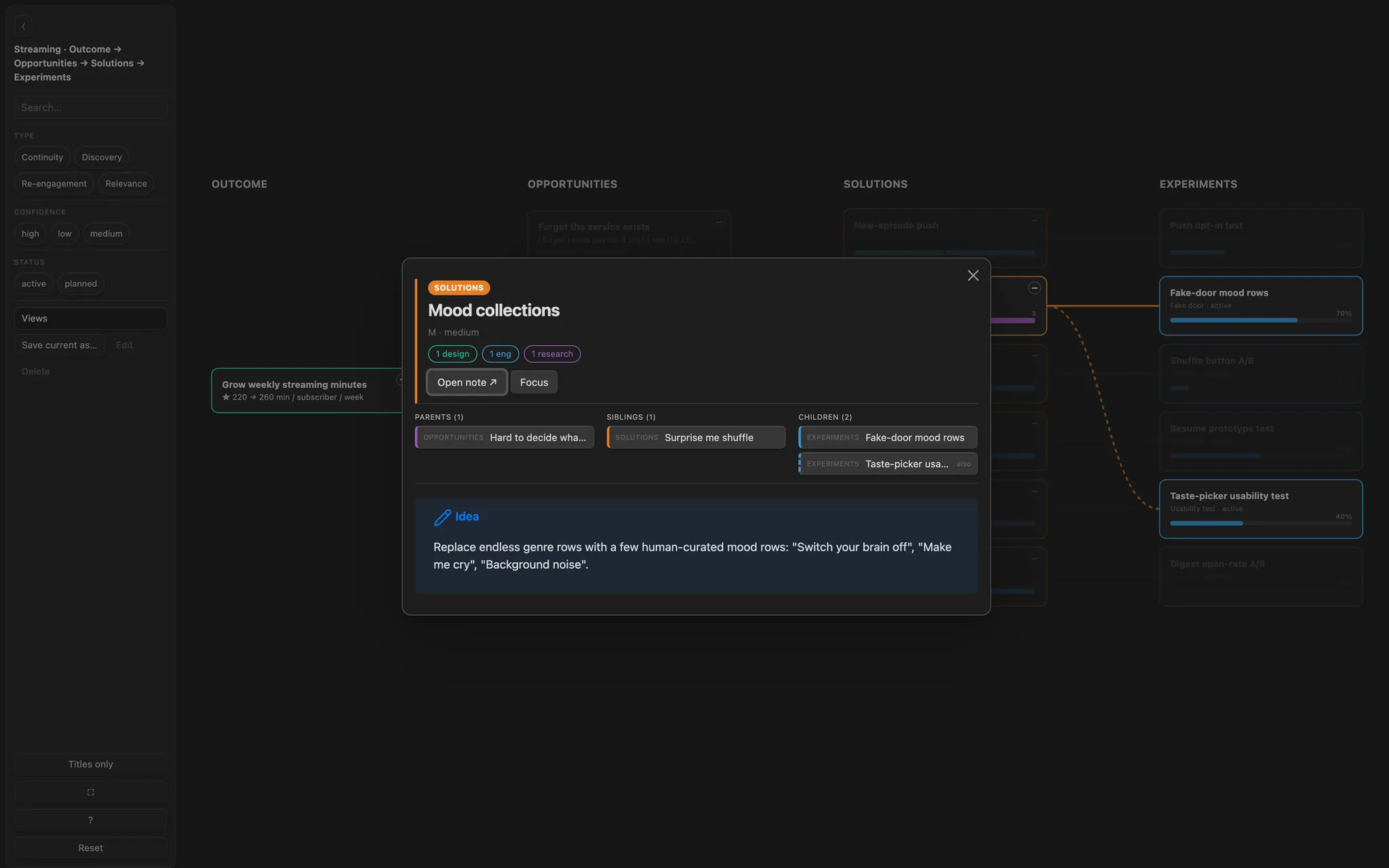 Markdown Mindmap screenshot