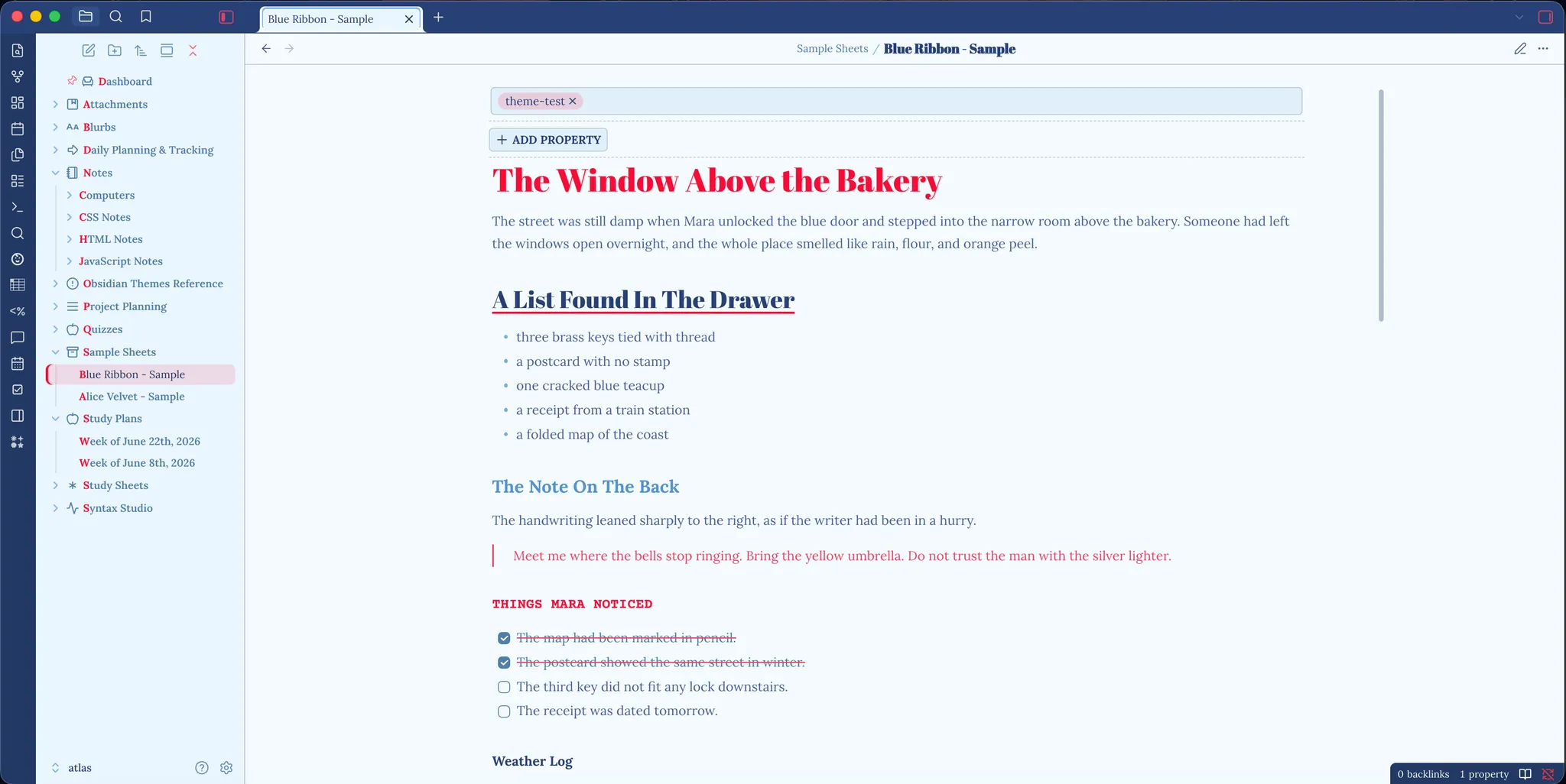 Blue Ribbon screenshot
