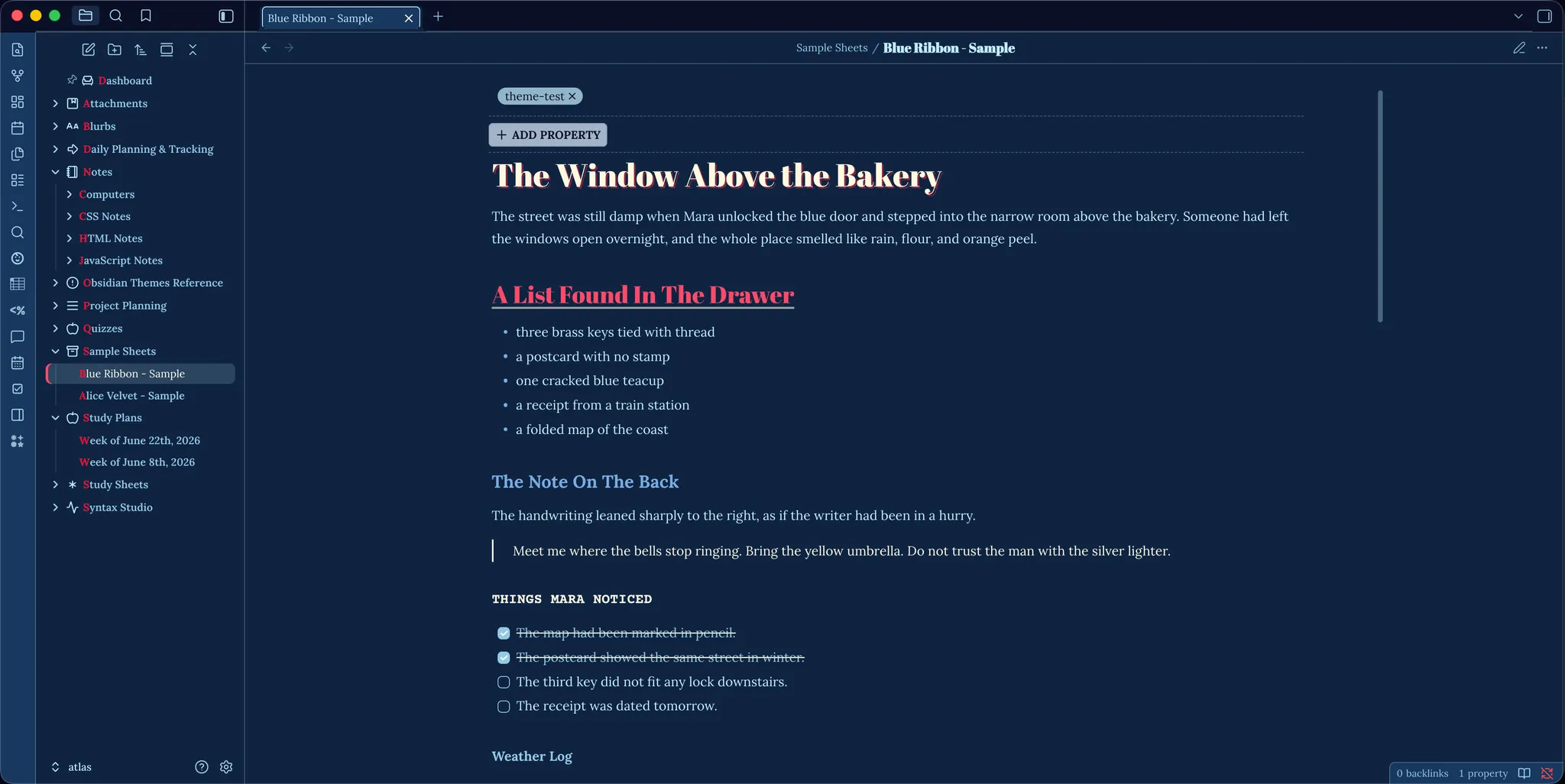 Blue Ribbon screenshot