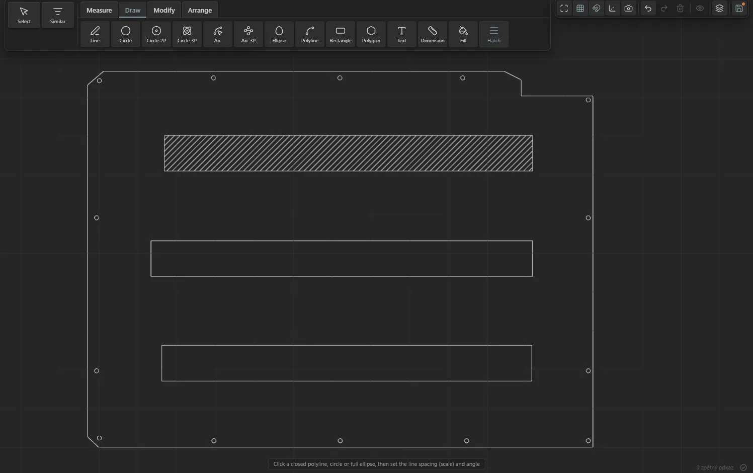 DXF Viewer and Editor screenshot
