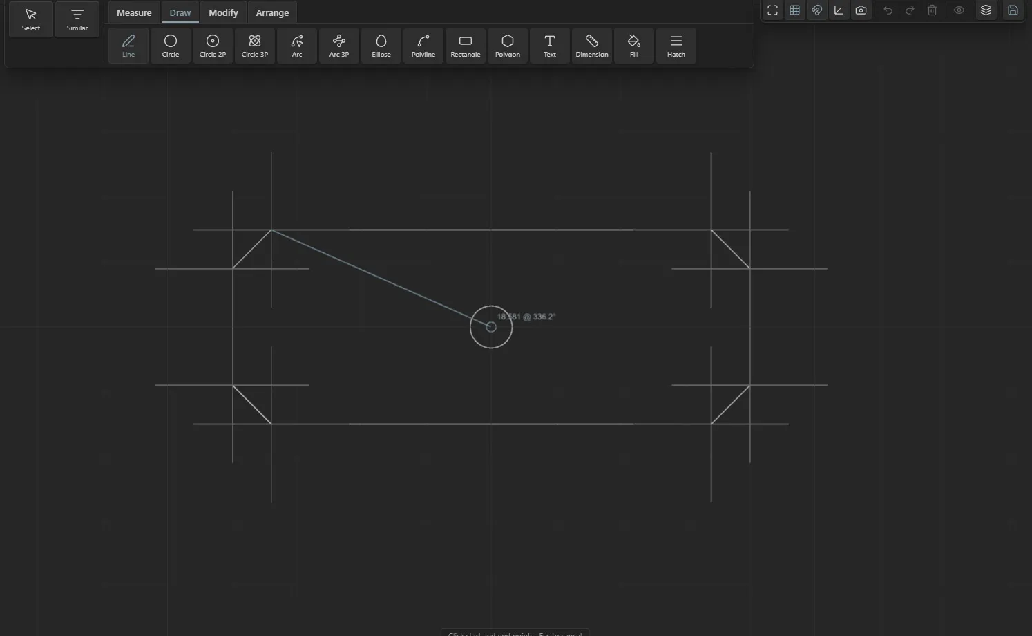 DXF Viewer and Editor screenshot