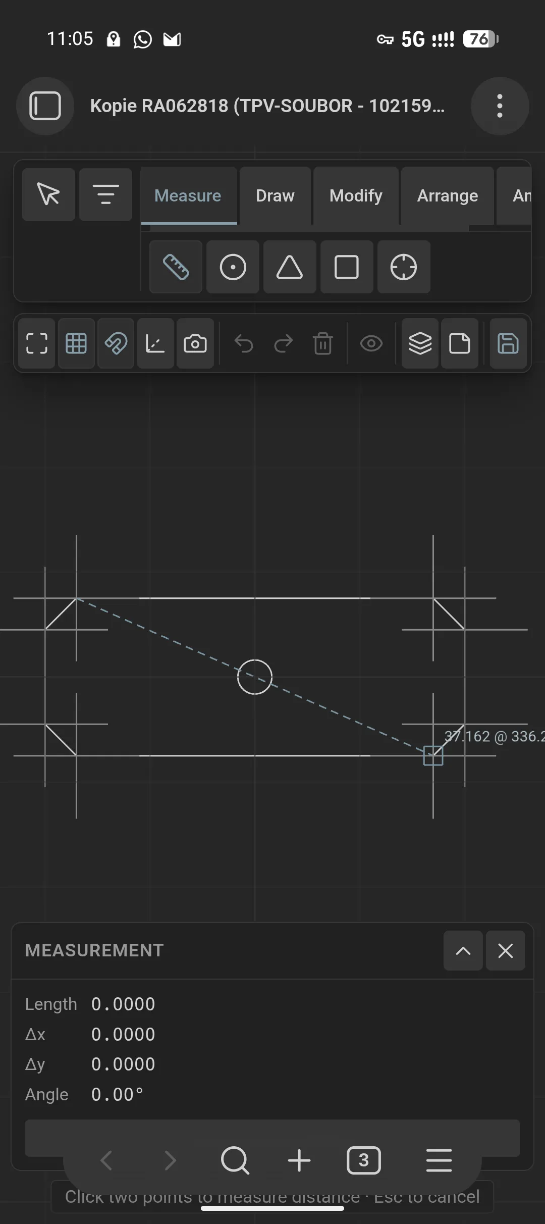 DXF Viewer and Editor screenshot
