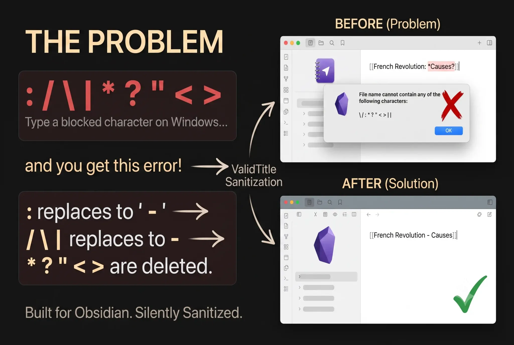 ValidTitle screenshot