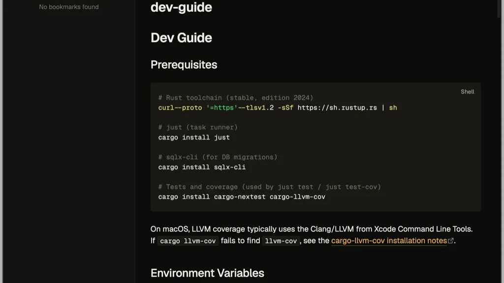 Docgen screenshot