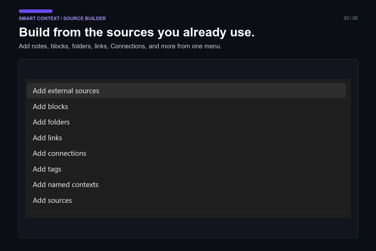 Smart Context screenshot
