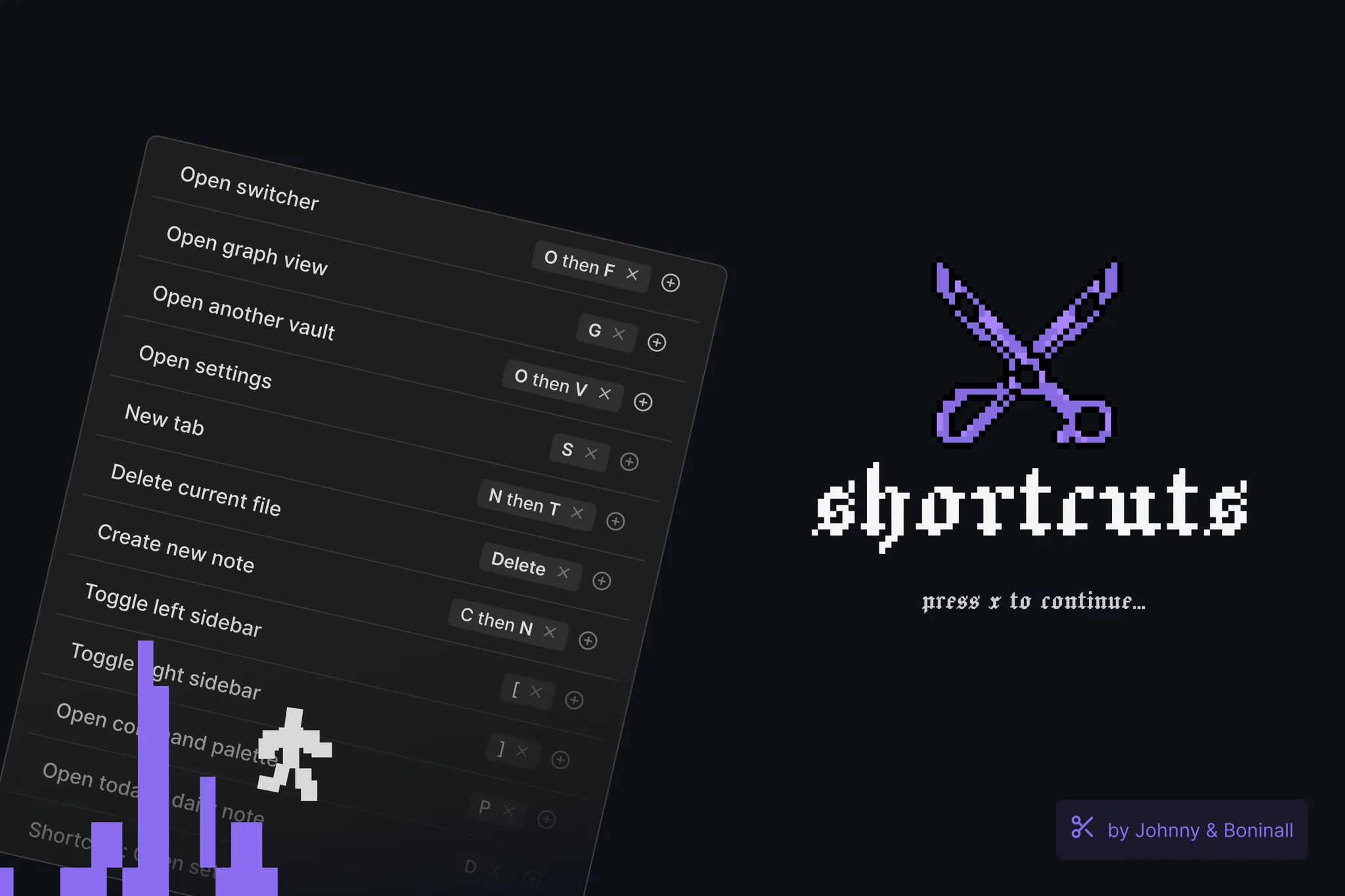 Command Shortcuts screenshot