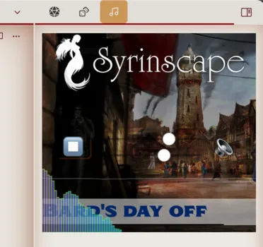 Syrinscape Online Player screenshot