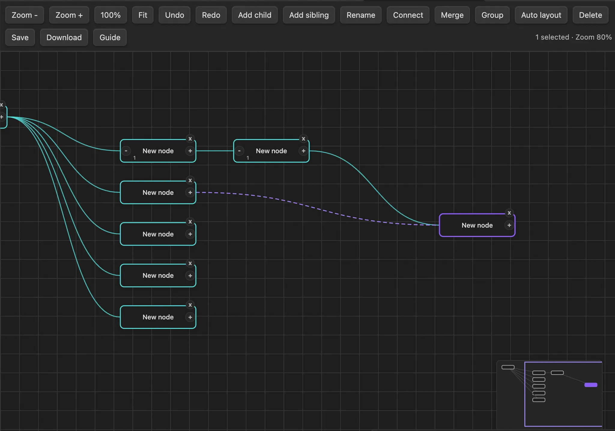 Mind Map Visual screenshot