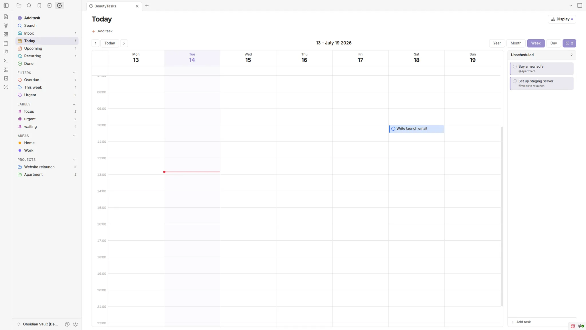 BeautyTasks screenshot